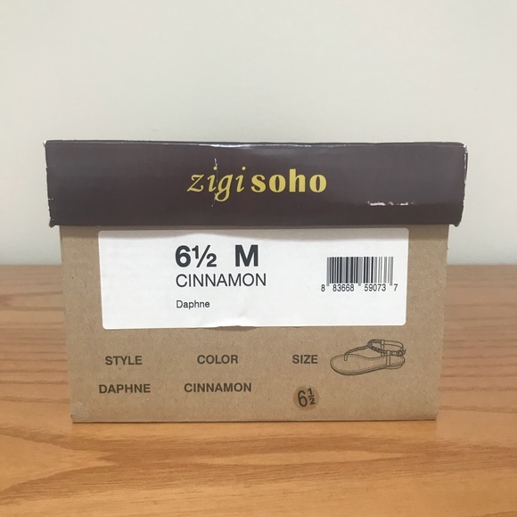 [Zigi Soho] Beige Chain Braided Sandals - Picture 6 of 6